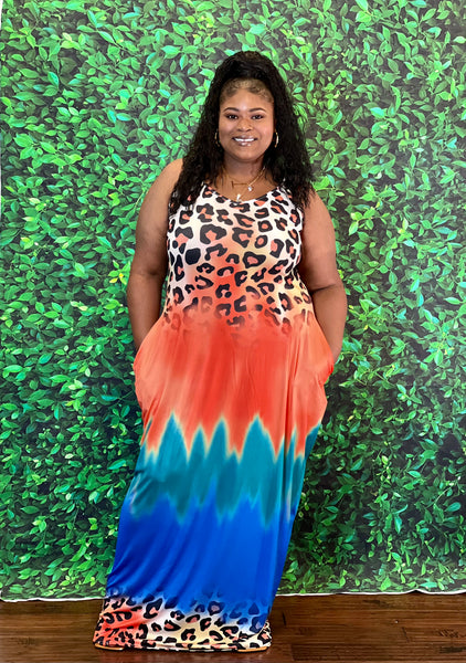 XL Tropical Print